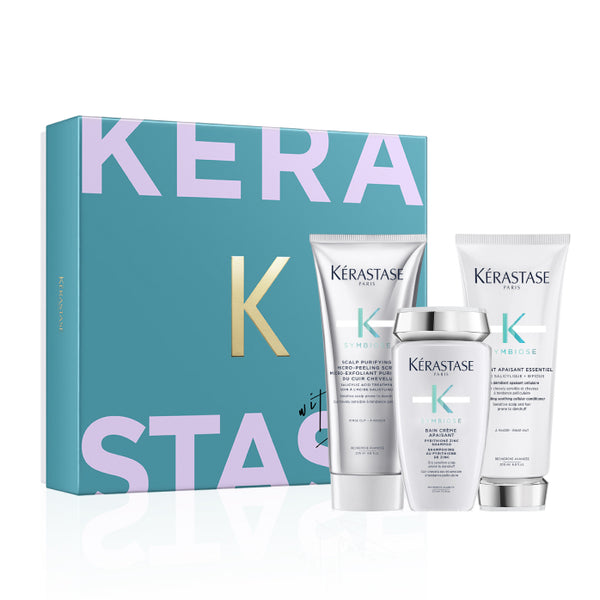 Image d'un coffret des fêtes de produit de beauté Kérastase Paris, de chez La Suite Claudio Coiffure. 