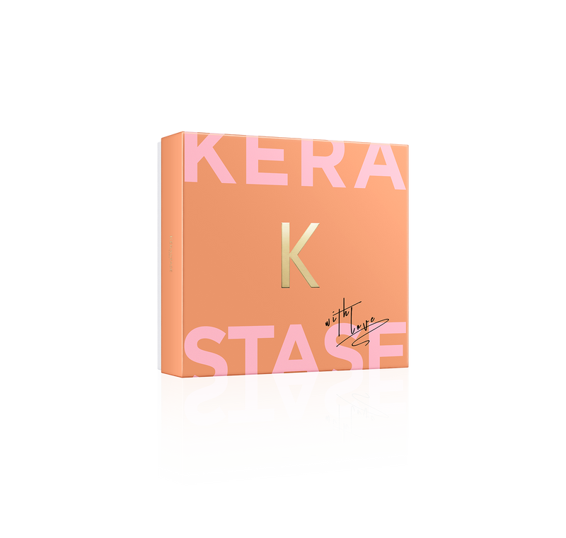 Image d'un coffret des fêtes de produit de beauté Kérastase Paris, de chez La Suite Claudio Coiffure. 