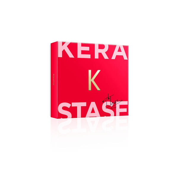 Image d'un coffret des fêtes de produit de beauté Kérastase Paris, de chez La Suite Claudio Coiffure. 