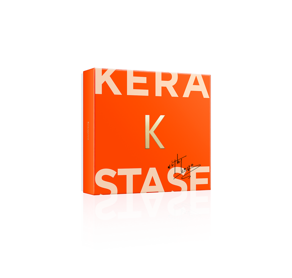 Image d'un coffret des fêtes de produit de beauté Kérastase Paris, de chez La Suite Claudio Coiffure. 