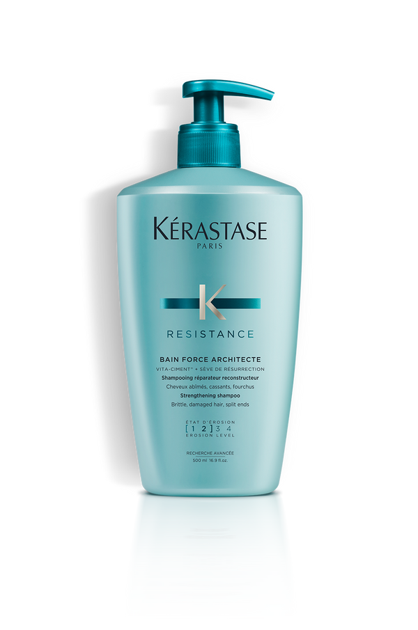 Produit Resisance bain force architecte Kérastase Paris de La Suite Claudio Coiffure, salon de beauté à St-Jérome