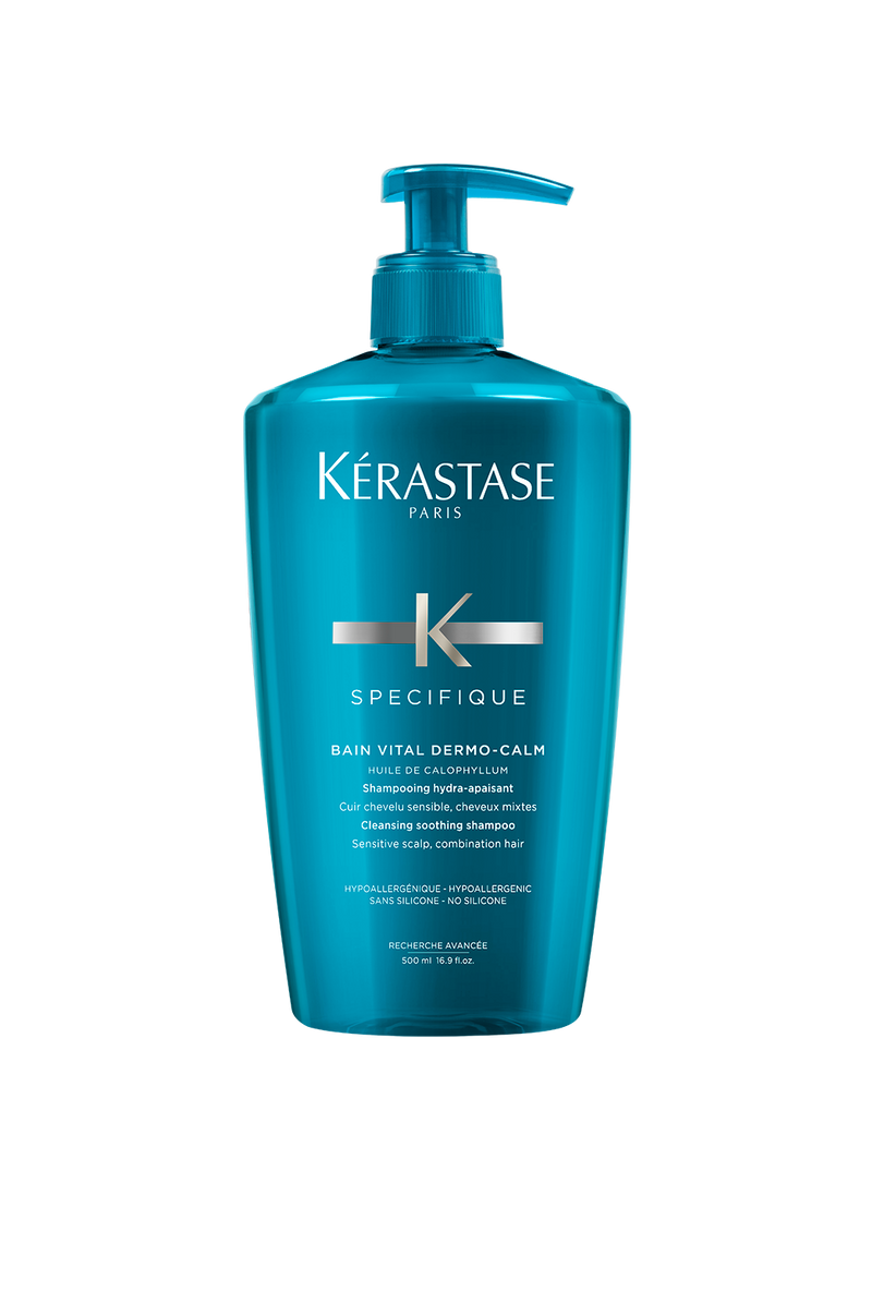 Produit specifique bain vital dermo-calm Kérastase Paris de La Suite Claudio Coiffure, salon de beauté à St-Jérome